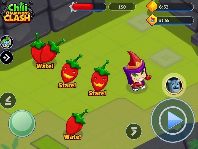 Chili Champions Clash Game Screenshot